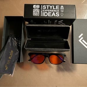 NEW 🕶 THL Sleep - Blue Light Blocking Glasses For Sleep -Amber Computer Glasses